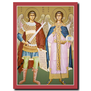 Archangels Michael and Gabriel