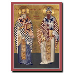 Ss. Athanasios & Cyril: Patriarchs of Alexandria