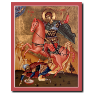 St. Demetrios, Great Martyr and: Myrrh-Streamer of Thessalonica