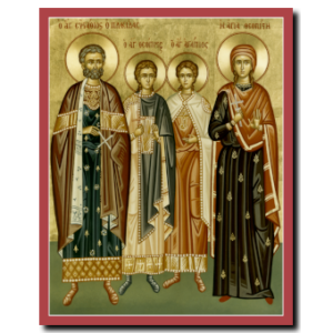 Ss. Evstathios, Theopiste,: Theopistos & Agapios