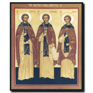 Three New-Martyrs of Mt. Athos: Ss. Ignatios, Evthimios & Akakios