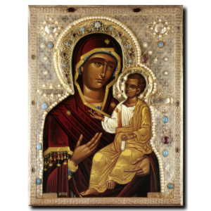 Theotokos: Myrrh-Streaming Icon of Montreal