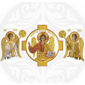 Icon "Angels of the Great Council" 03.041, size 43*22 cm
