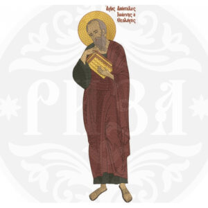 Icon "Apostle John" 03.043, size 36*11.5 cm