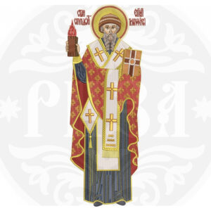Icon "St. Spyridon" 03.047, size 50*19.5 cm