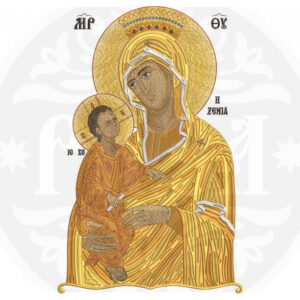 Icon "The Virgin" 03.050, size 40*26 cm