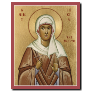 St. Lucia, The Martyr