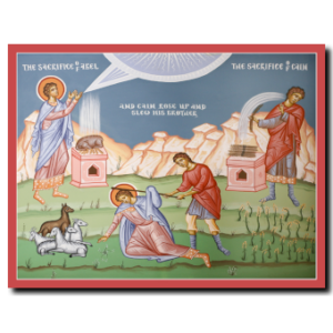 Sacrifice of Abel - Cain Slays Abel