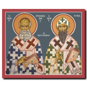 Ss. Athanasios & Cyril: Patriarchs of Alexandria