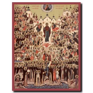 All Saints of Russia: One Panel