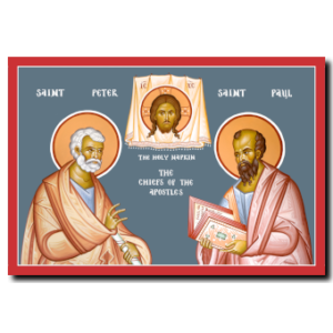 Ap. Peter and Paul with Holy Napkin
