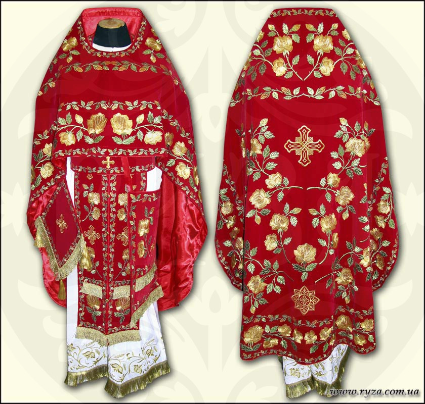 Priestly vestments, Russian cut 049M