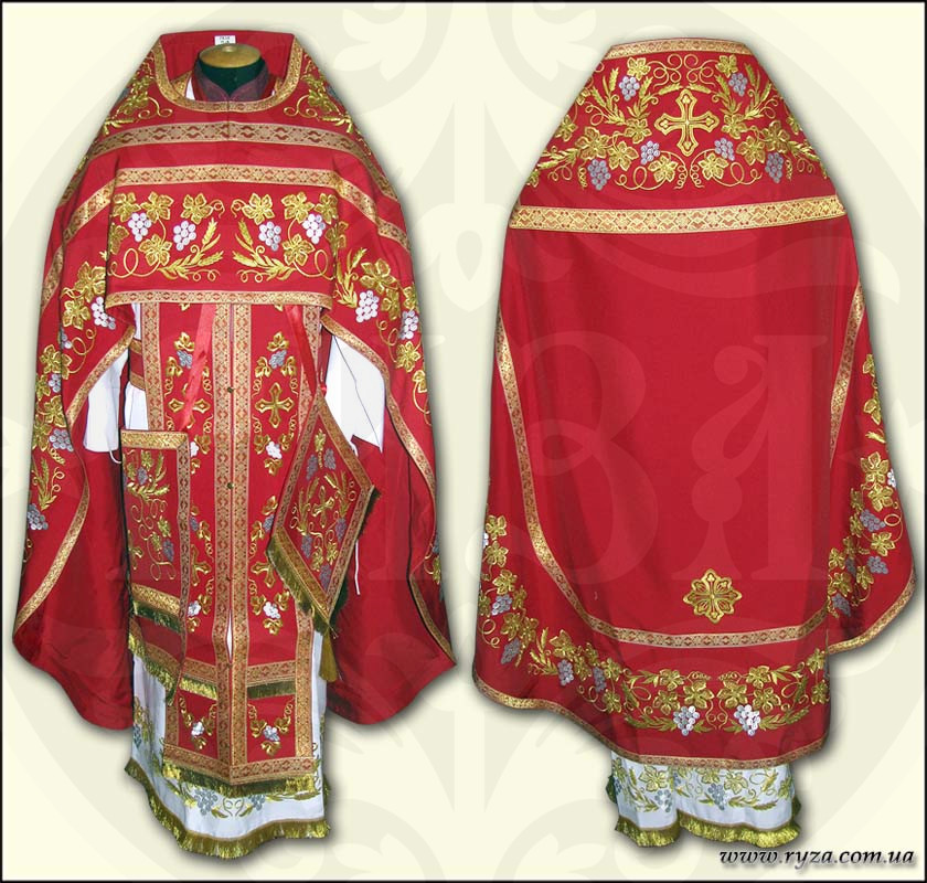 Priestly vestments, Russian cut 081M
