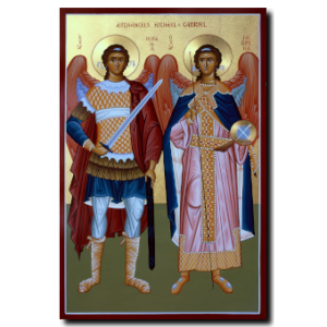Archangels Michael and Gabriel