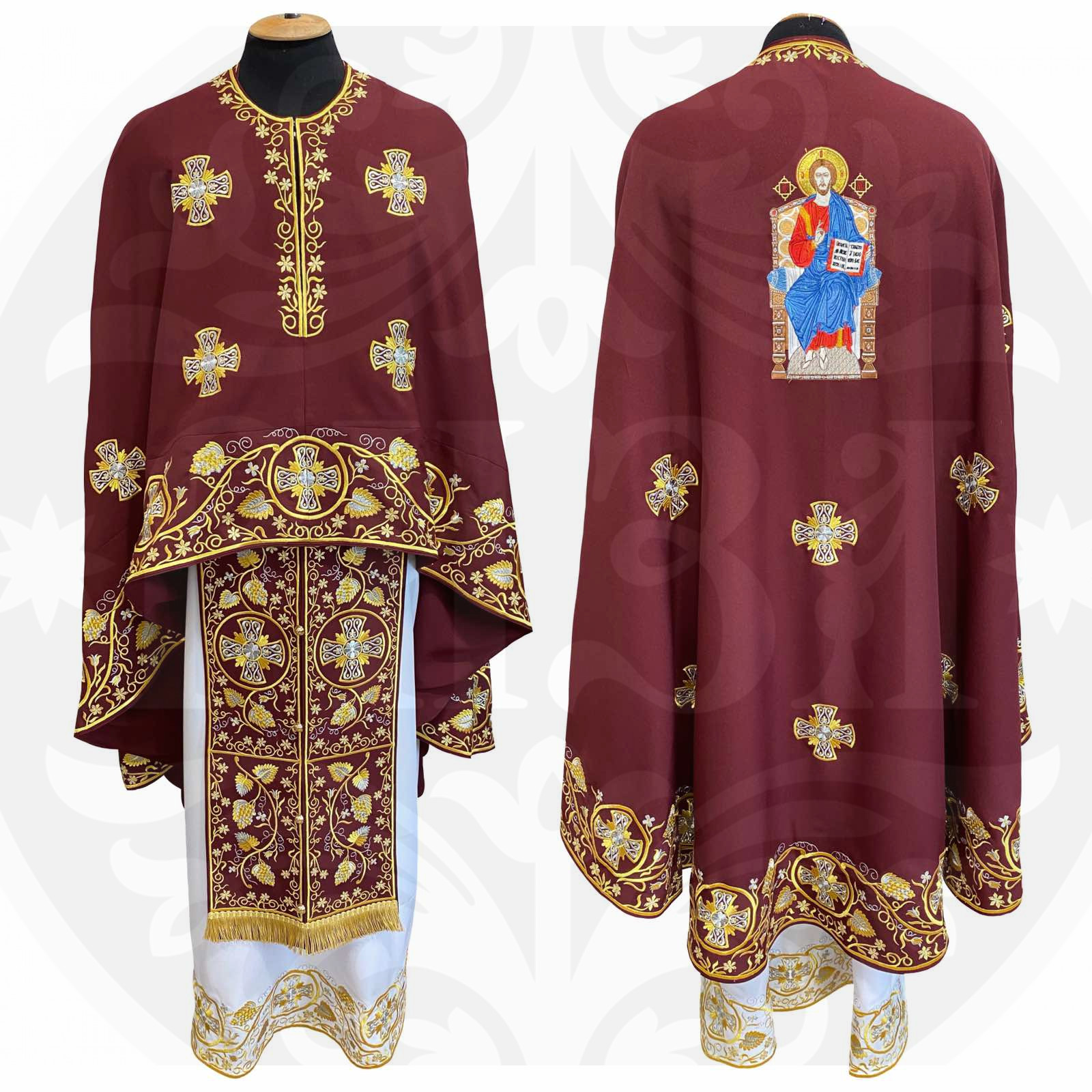 Priestly vestments, Greek cut 124G-B