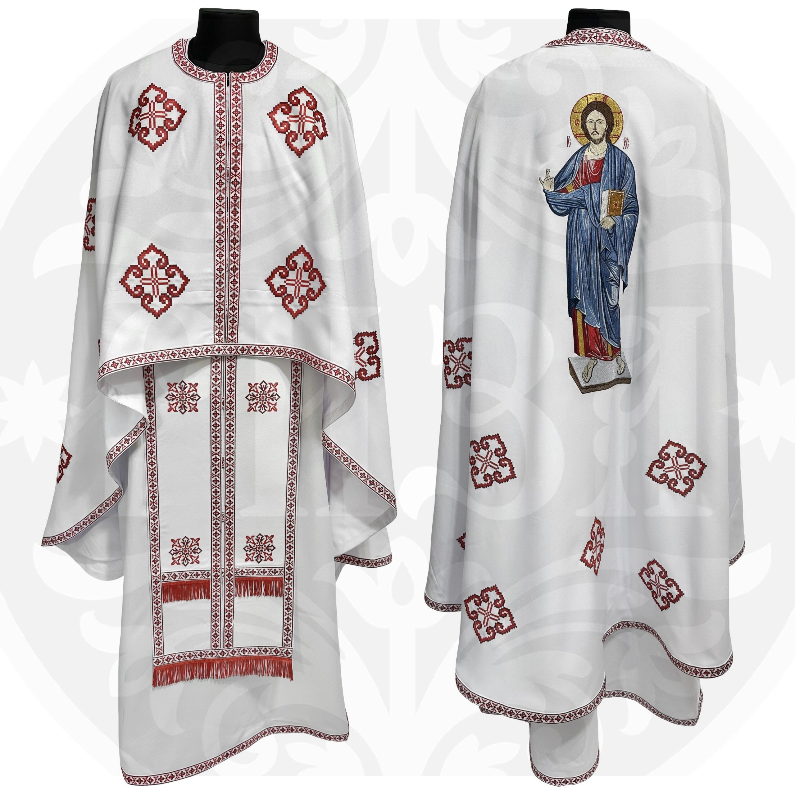 Priestly vestments, Greek cut 198G icon of Jesus Christ