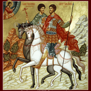 Theodore & Theodore on horses
