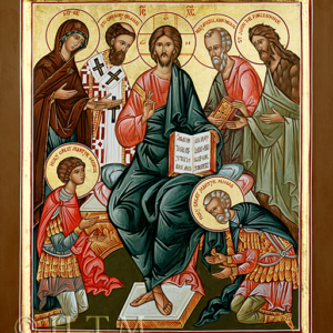 Deisis; Our Saviour between the Theotokos and Forerunner