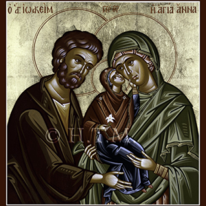 Joachim, Anna, & the Theotokos