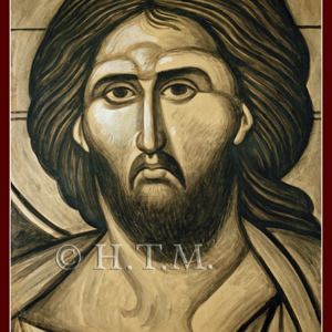 Pantocrator by Kontoglou (detail)