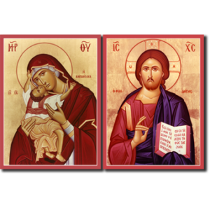 Matching Set - Christ and Theotokos #5 & #6
