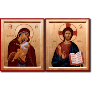 Matching Set - Christ and Theotokos #7 & #8