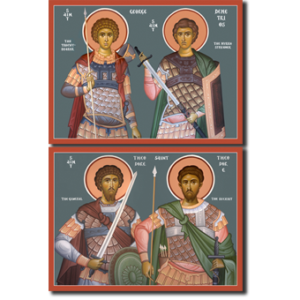 Matching Set - Ss. George & Demetrios and Ss. Theodore & Theodore