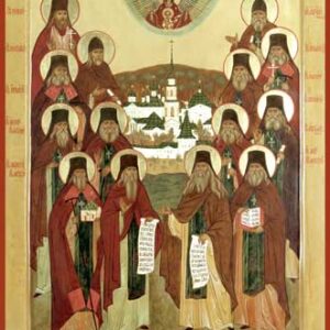 Optina Elders (Slavonic)